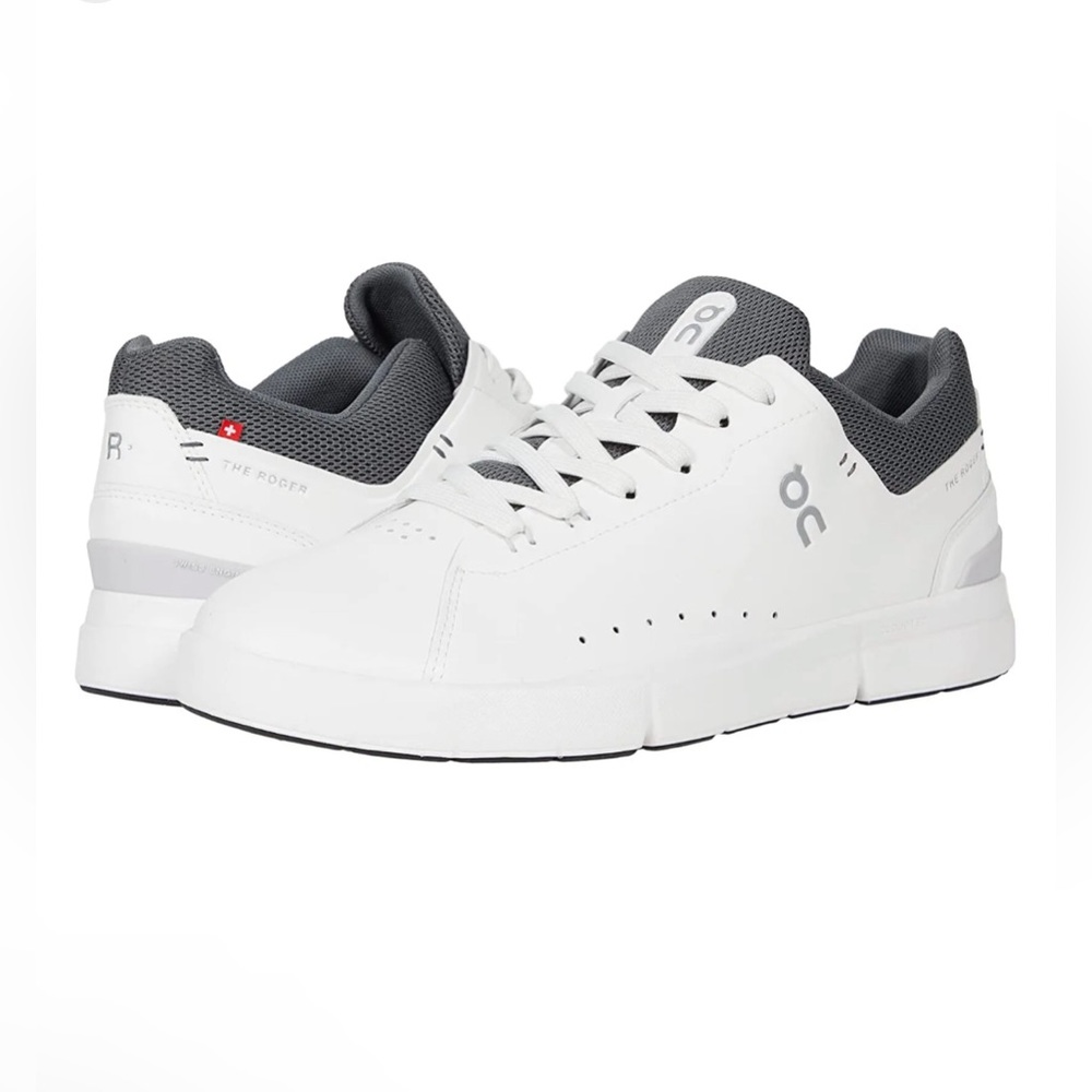 On Running Cloud The Roger Advantage Mens Shoe Sneakers 11.5 White Grey